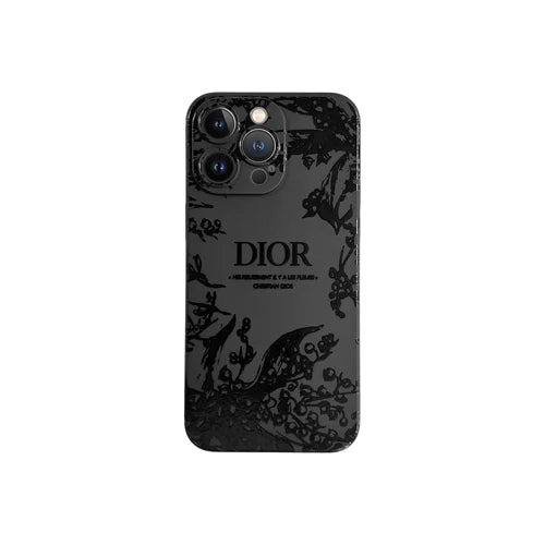Coque iPhone Black Dior