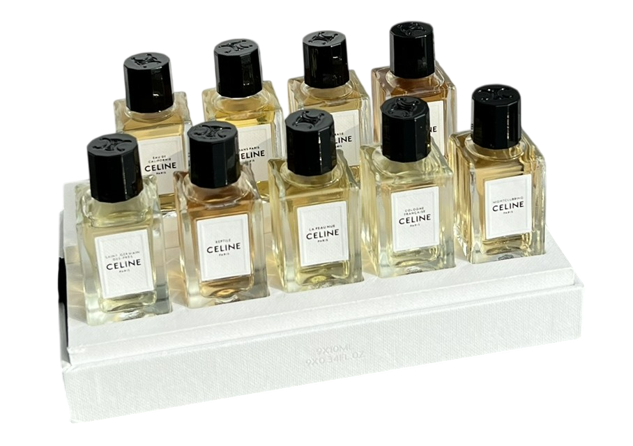 CELINE COFFRET MINIATURES EAU DE PARFUM 9 X 10 ml. | Parfum Original de Luxe