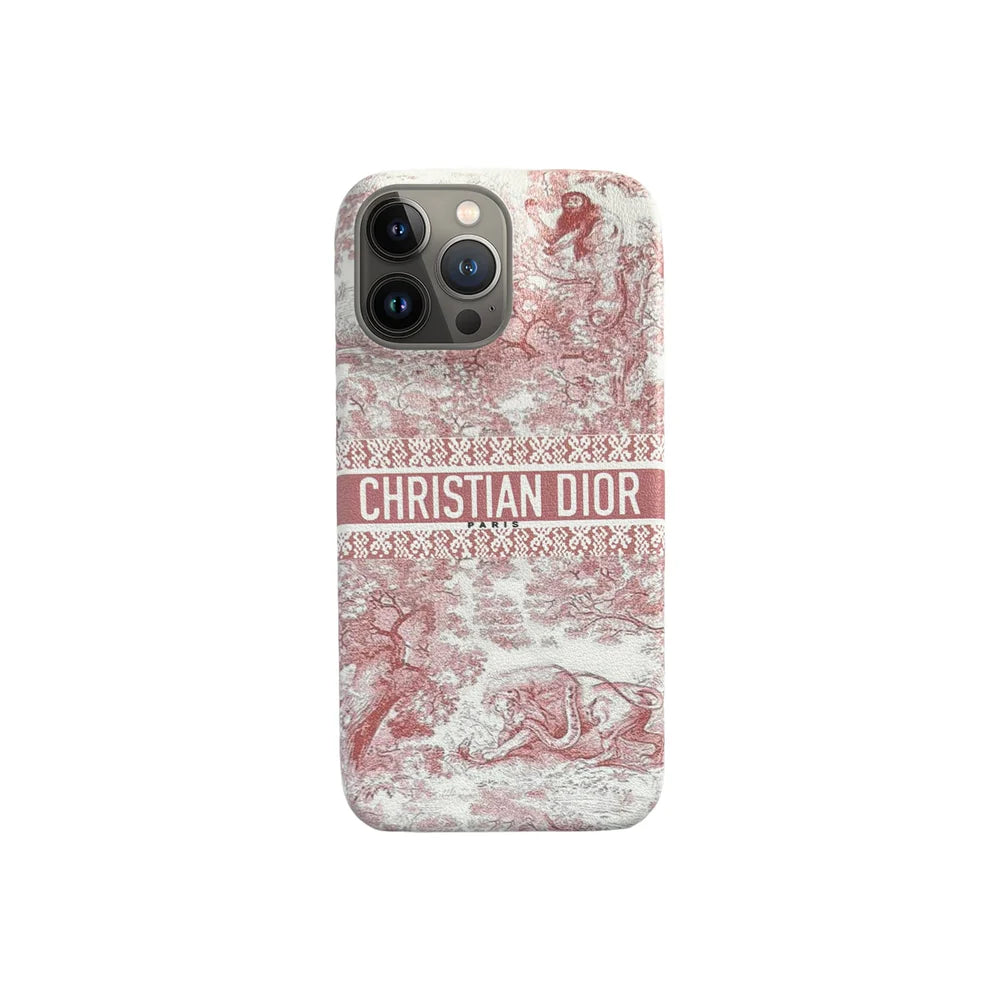 Coque iPhone Décor Rose