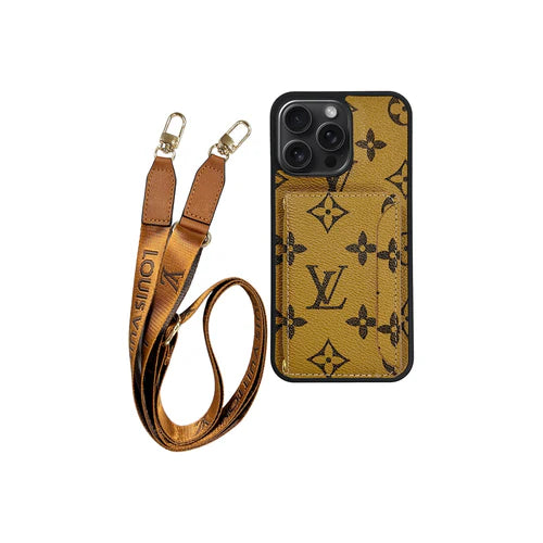 Coque iPhone Louis Vuitton Bandoulière + Poche