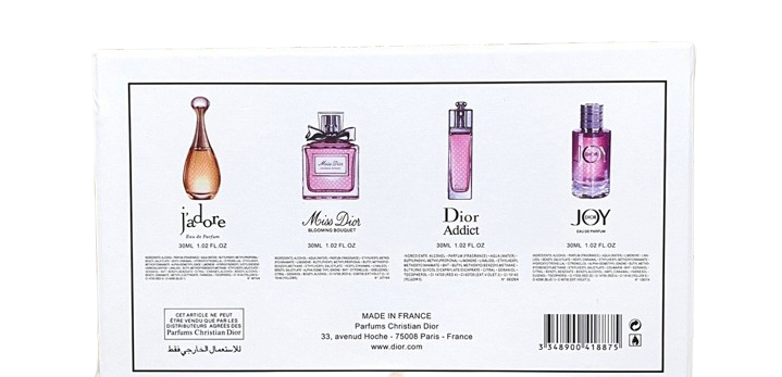 Dior – Coffret Miniature Collection 4 x 30 ml