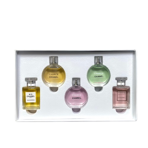 Chanel – Coffret Miniature Parfums Femme 5 x 7,5 ml
