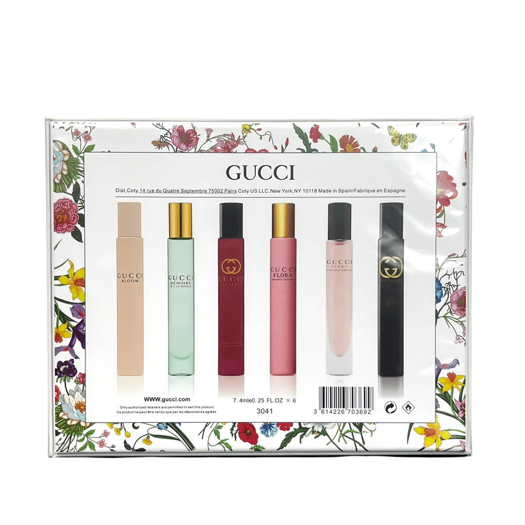 Gucci – Coffret Miniature Rollerball 6 x 7,4 ml