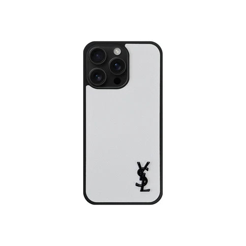 Coque iPhone YSL White